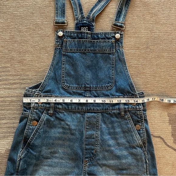 BDG Short Denim Overalls - S - Picture 7 of 11